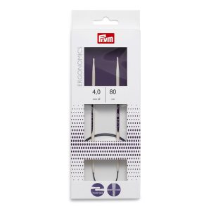 Спицы круговые 4мм/80см 215804 Prym