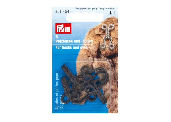 Крючки и петли для меховой одежды 261454 Prym