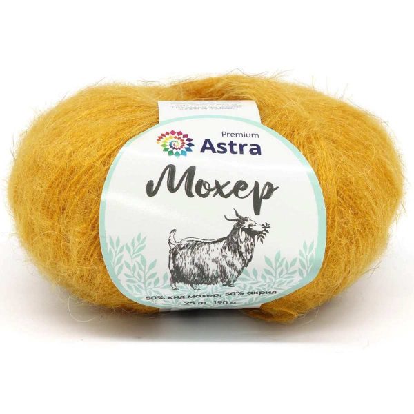 Пряжа "Мохер" Astra Premium 23