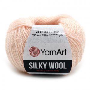 Пряжа ''Silky Wool" YarnArt 341
