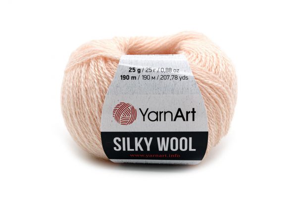 Пряжа ''Silky Wool" YarnArt 341